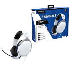 HyperX Cloud Stinger 2 Wired Headset White - Ultimate Comfort & Crystal Clear Sound!